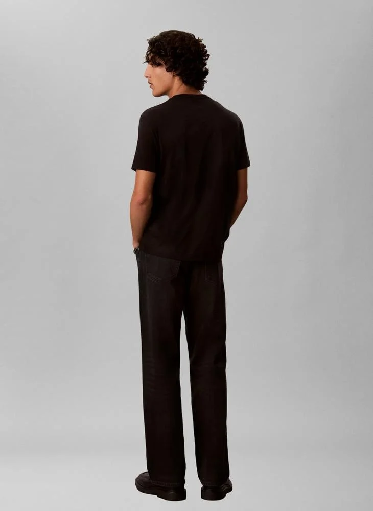 Calvin Klein Repeat Logo Graphic Crew Neck T-Shirt