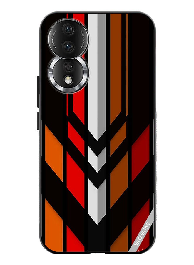 VR CREATIVE Protective Case Cover For Honor 80 Abstract Design Multicolour - Image 1