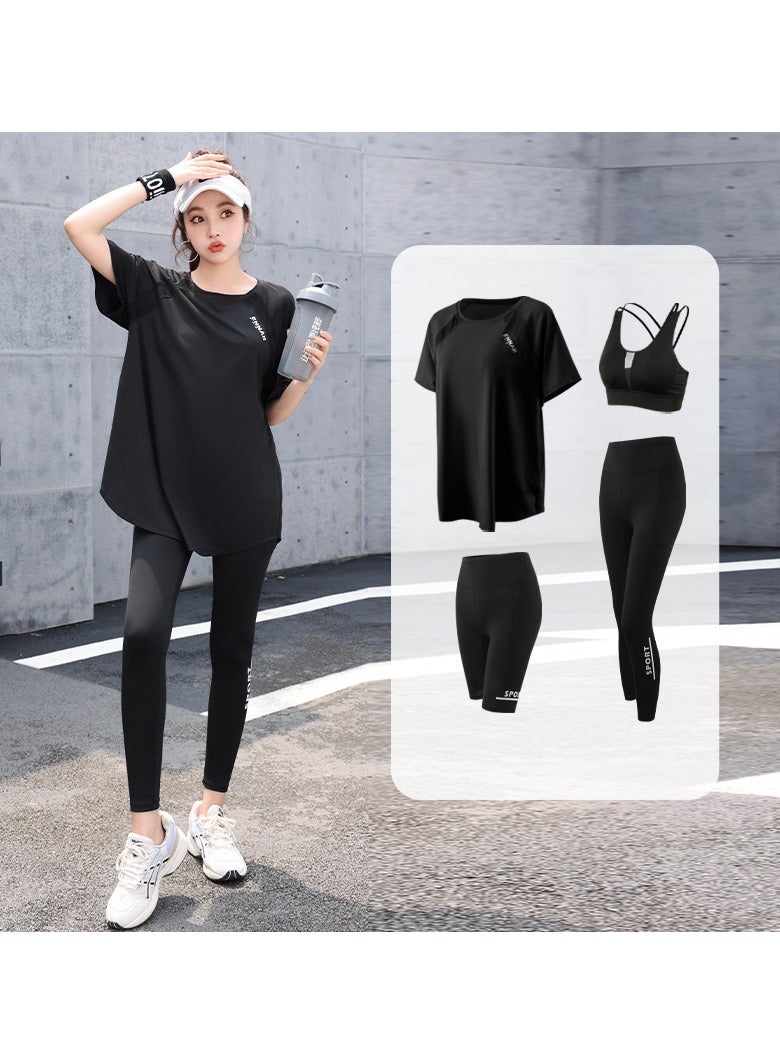 EBMINI New Pilates Yoga Training Fitness Clothing Set