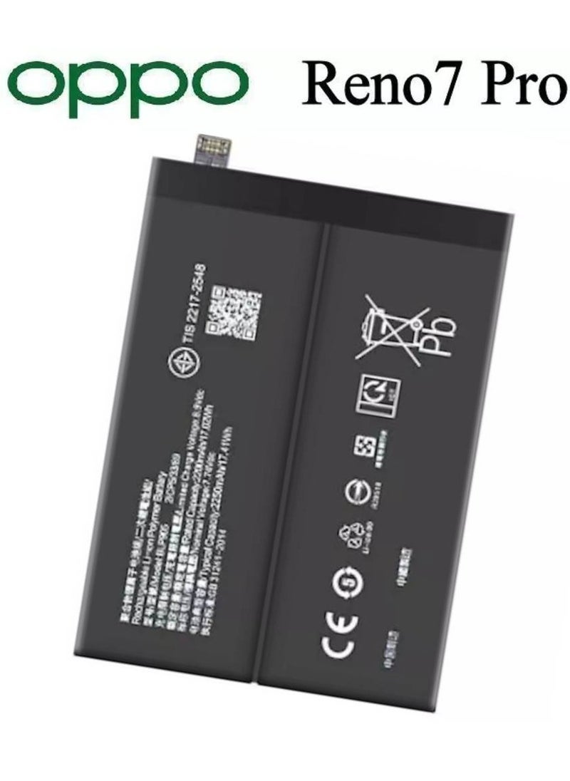 ELTRAZONE Replacement Internal Battery BLP905 Compatible for Oppo Reno 7 Pro Black | High Capacity Durable Battery | Reliable Power Source for Oppo Reno 7 Pro | Easy Installation | Premium Quality Battery to Restore Your Phone’s Performance and Battery Life - Image 2