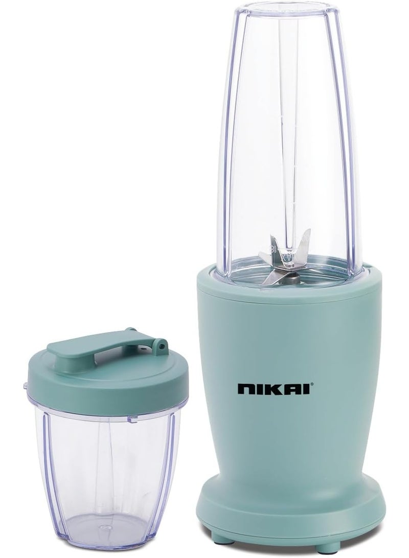 NIKAI 500W Blender | 540L, 300ML Juicer Mixer Grinder & Smoothie Maker Machine | Stainless Steel Bledes with AS Plastic Jag | 1-Speed Control with Lock Switch | Blender for Home & Office | 540 L 500 W NB1000SM Sky Blue - Image 2