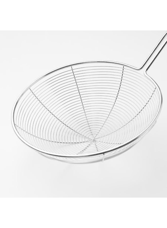 Stainless Steel Skimmer Spoon, Kitchen Strainer Ladle, Oil Frying Skimmer with Hanging Handle, Cooking Tool - Image 2