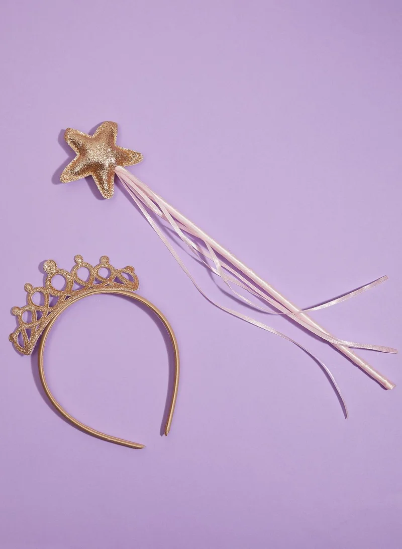 Talking Tables We Heart Tiara & Wand Set