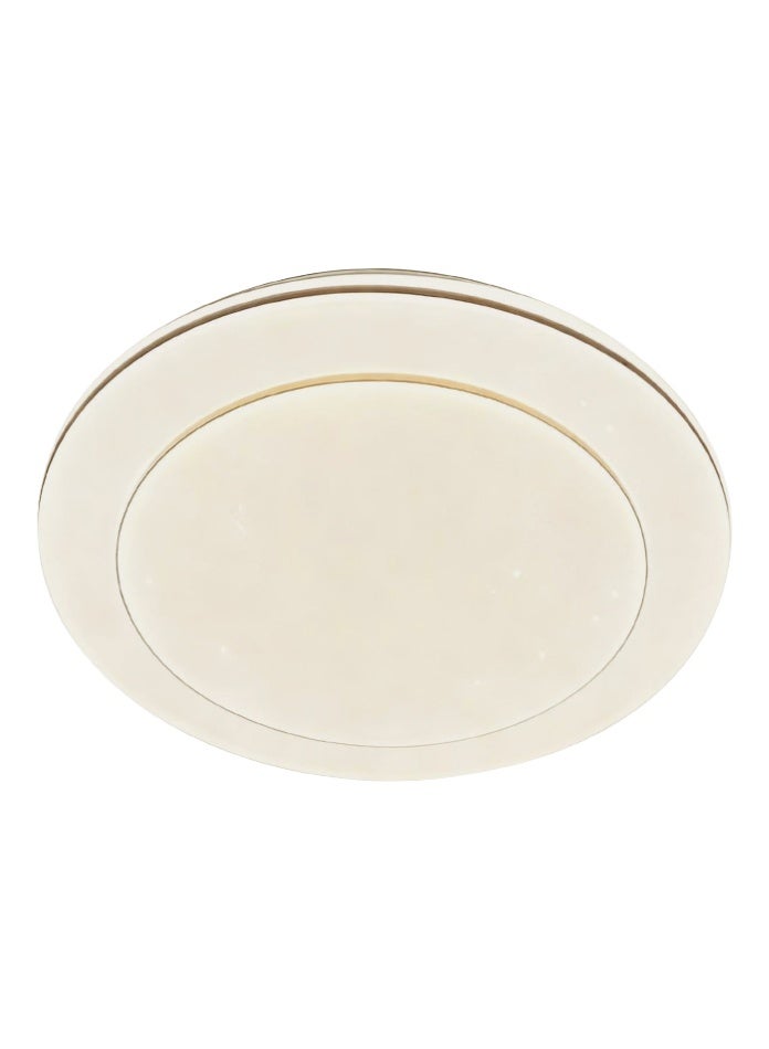 مودي مصباح سقف LED بقوة 80 واط، 49 سم، 3 ألوان قابلة للتبديل بتقنية CCT، 3000 كلفن/4000 كلفن/6500 كلفن، سطوع عالي 6000 لومن، بدون وميض، مصباح تثبيت مدمج من مادة PVC لغرفة النوم، غرفة المعيشة، غرفة الطعام - Image 5