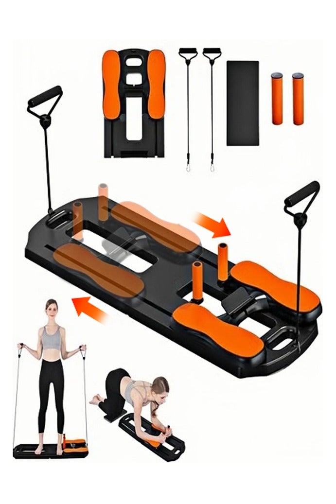 0TO1 TECH 5-in-1 Foldable Pilates Core Board | 300lbs Capacity | 20+ Full-Body Workouts | Perfect for Fitness & Home Gym | Safe for Beginners & Advanced Users - Image 1