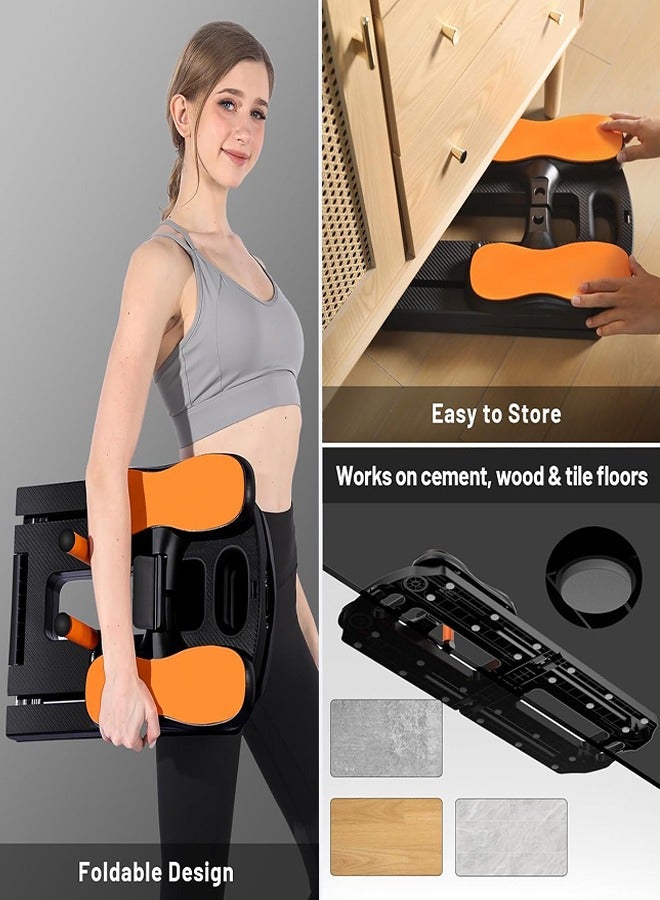 0TO1 TECH 5-in-1 Foldable Pilates Core Board | 300lbs Capacity | 20+ Full-Body Workouts | Perfect for Fitness & Home Gym | Safe for Beginners & Advanced Users - Image 5