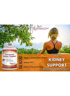 CONCERNING LIFE Kidney Cleanse UTI Support Supplement - Kidney Support Formula Detox - Cranberry Extract, Stinging Nettle Root Helps Healthy Kidneys Bladder Health - US Veteran Owned Company  - Image 3