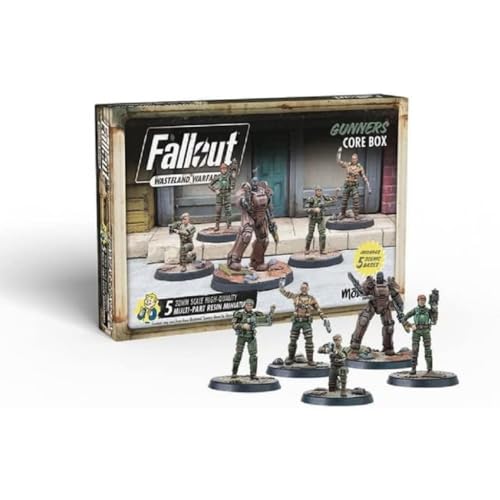 Modiphius Fallout Wasteland Warfare Gunners Core Box Multi - Image 1