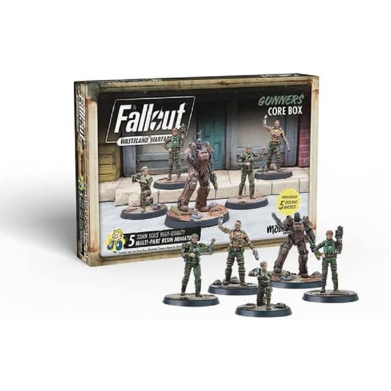 Modiphius Fallout Wasteland Warfare Gunners Core Box Multi - Image 3