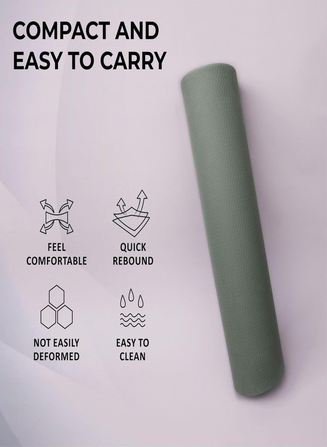 Aivin TREND YOGA MAT For Men & Women, Exercise Mat for Home Workout, Yoga Mat for Women, Gym Exercise Mat (180x60x0.4CM) Military Green - Image 4