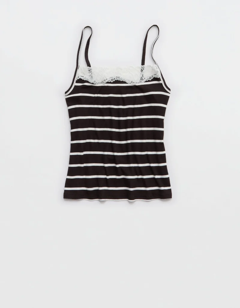 Aerie  Aerie Real Soft® Ribbed Tank Top for Women | Best Price UAE