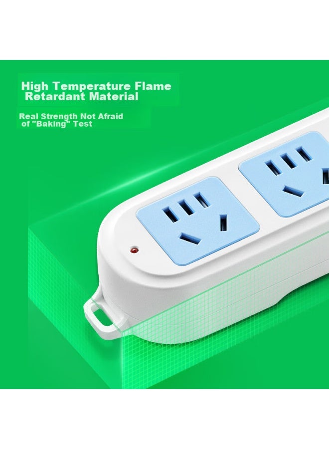 Bull New National Standard Power Strip, Extension Cord/power Bar/power Strip/power Board/power Strip, 5 Outlets With Master Switch, 1.8 Meters Long, Gn-602 - Image 4