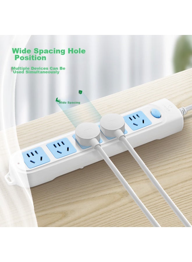 Bull New National Standard Power Strip, Extension Cord/power Bar/power Strip/power Board/power Strip, 5 Outlets With Master Switch, 1.8 Meters Long, Gn-602 - Image 5
