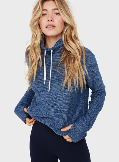 Aerie Mock Neck Sweatshirt
