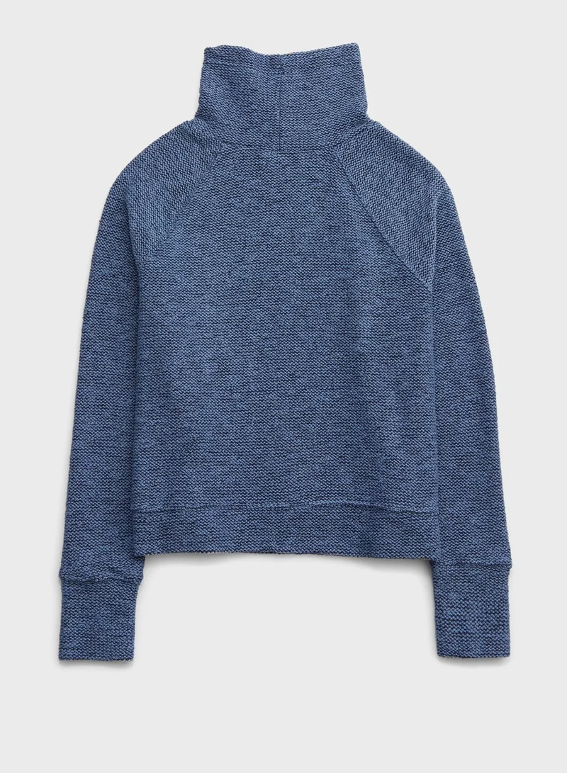 آري من امريكان ايجل Mock Neck Sweatshirt