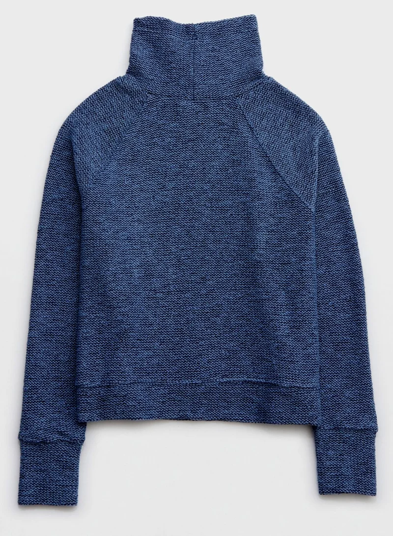 آري من امريكان ايجل Mock Neck Sweatshirt