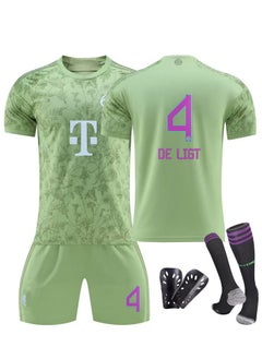 2024 European Cup Children's Youth Football Jersey Four-Piece Set Size 4