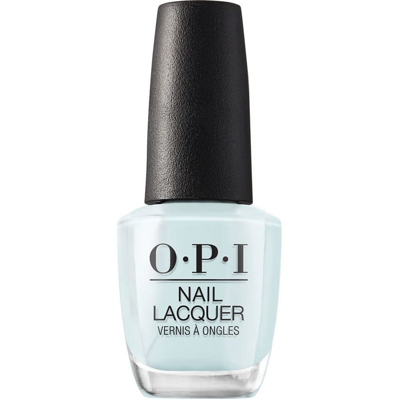 OPI Nail Lacquer Suzi Without a Paddle  Opaque Soft Blue Crme Chip Resistant Nail Polish  Fiji Collection