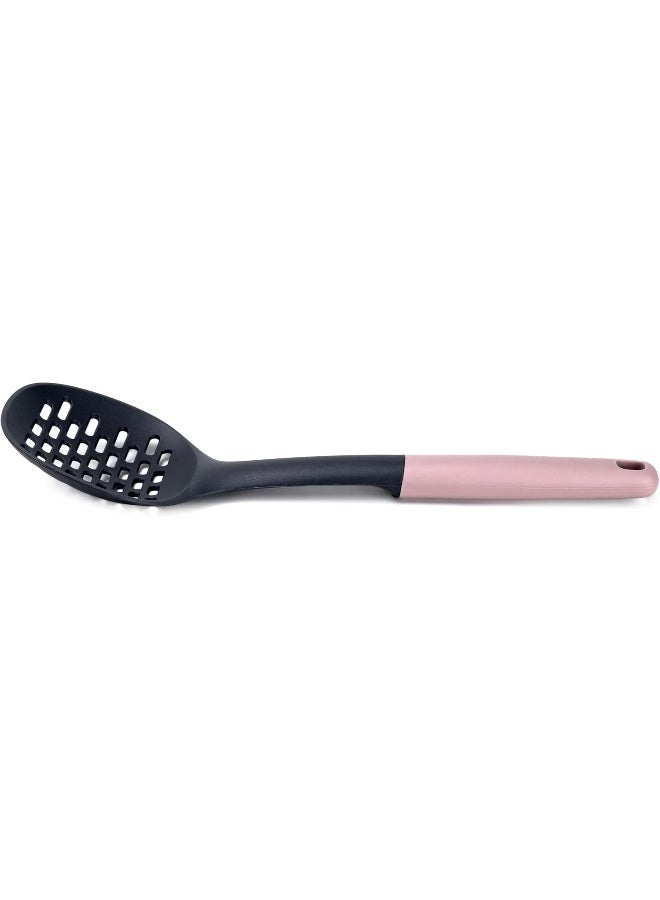 Cuisine Art Pp Handle Nylon Skimmer With Hanging Hole, Maroon Rose, 32.8Cm  - Image 3