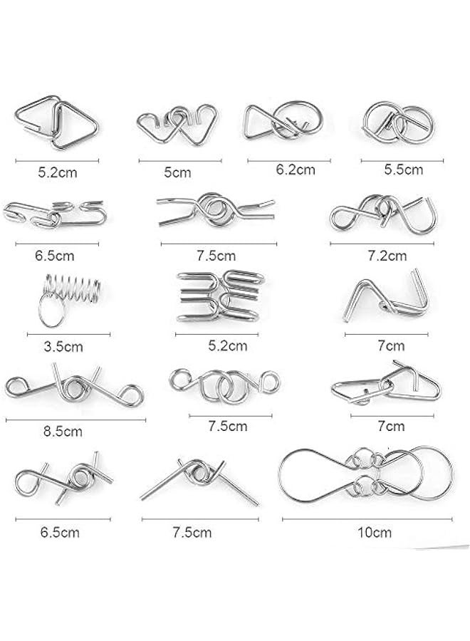Three-Pack Of 24 Assorted Wire Puzzle Toys For Gifts, Parties And Prizes - Image 5