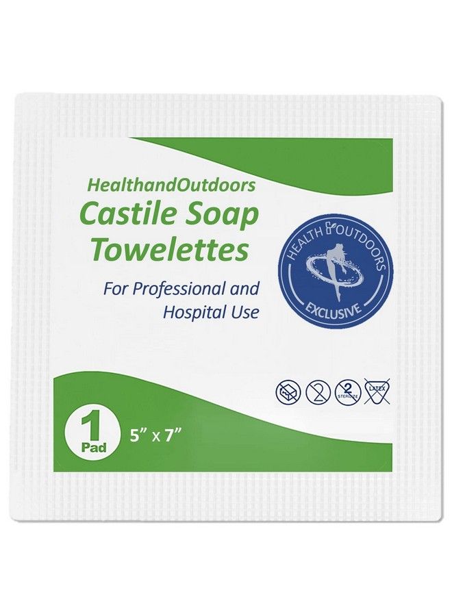 Hao Castile Soap Cleansing Towelettes 125 Count Refreshing Scented Wipes White 125 Count (Pack Of 1) Haocst125 - Image 1