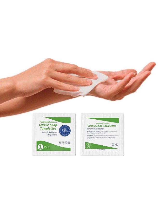 Hao Castile Soap Cleansing Towelettes 125 Count Refreshing Scented Wipes White 125 Count (Pack Of 1) Haocst125 - Image 5