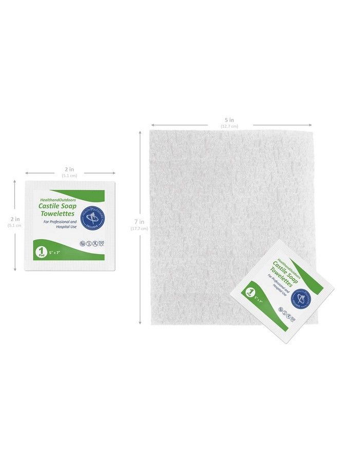 Hao Castile Soap Cleansing Towelettes 125 Count Refreshing Scented Wipes White 125 Count (Pack Of 1) Haocst125 - Image 3