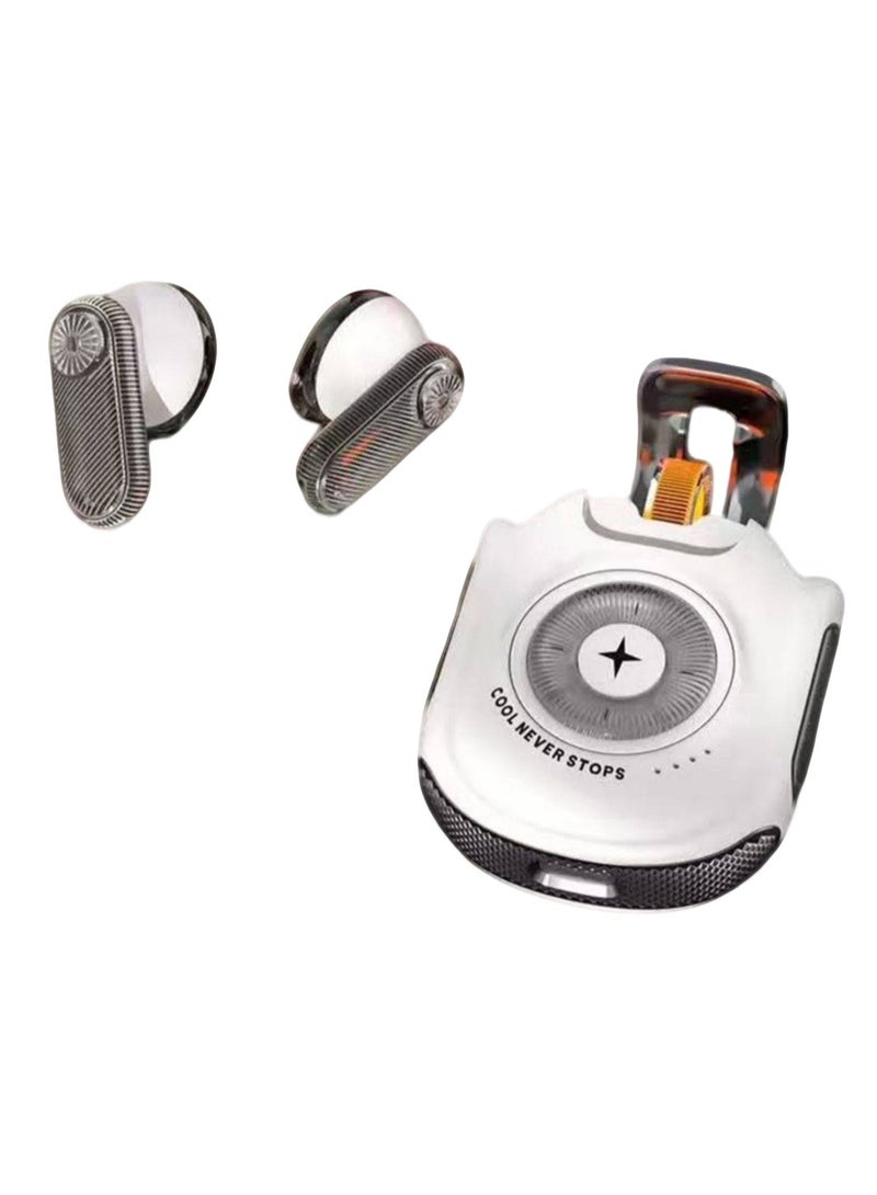 TAJ BAZAAR Wireless Earbuds, Bluetooth 5.4 in Ear Ear Bud with ENC Noise Cancelling Mic, Camera Shutter Remote, Earphones with HiFi Stereo Deep Bass, Headphones for Sports Work - Image 4