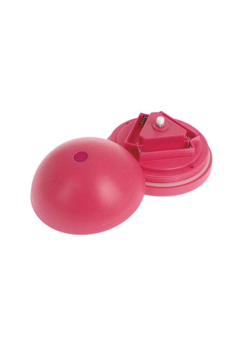 Plan A LED Color Changing Light Orange Fruit Shape Waterproof Bathtub Night Light Battery Operated Bath Light for Relaxing Bath and Add Fun to Baby Shower Routine (Pink)  - Image 2