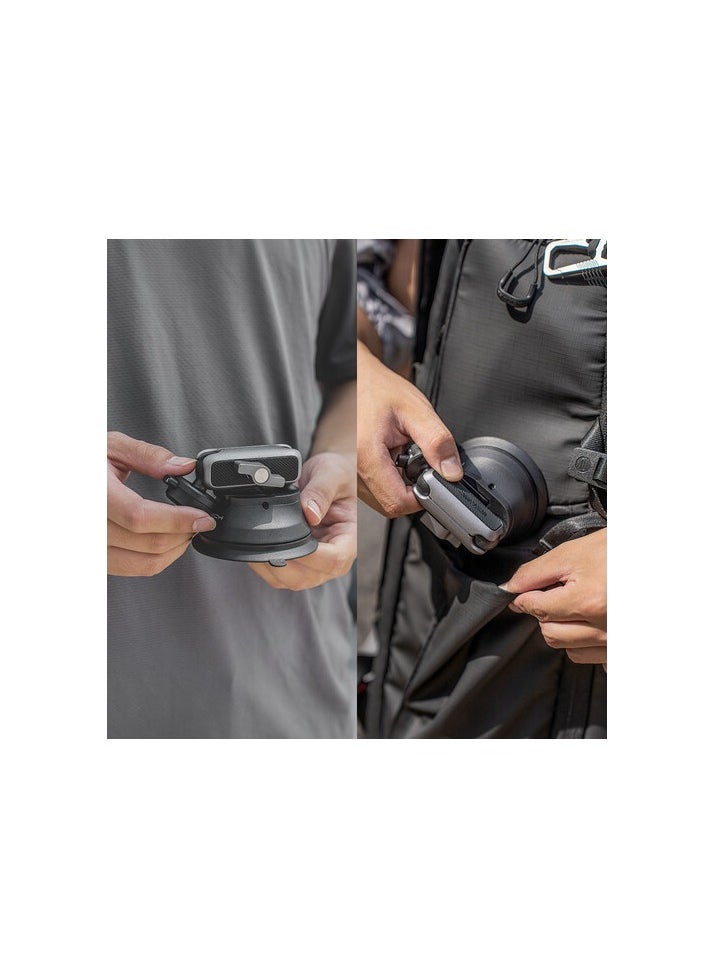 PGYTECH - Action Camera Suction Cup Mount With Caplock Ball Head - Image 1