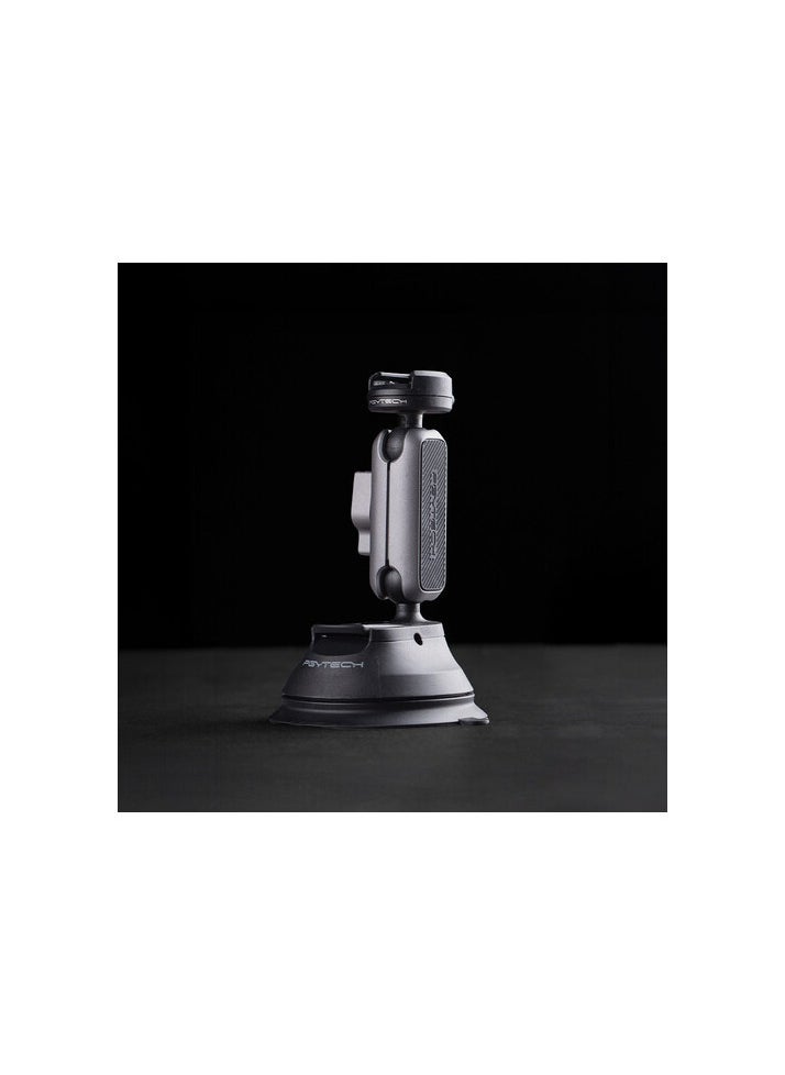 PGYTECH - Action Camera Suction Cup Mount With Caplock Ball Head - Image 1