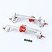 RCAWD SCX10 III Portal Axle Set Upgrades ONLY for Base Camp JLU Wrangler JT Gladiator1982 K10 110AXI03030AXI03027AXI03007AXI03003AXI03006B AXI03029 Silver - Image 2