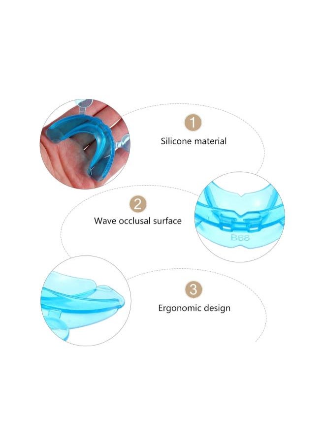 Generic - Dental Night Guard for Teeth Grinding Mouth Guard for Clenching Teeth at Night Nightguard Mouthguard for Sleep 2pcs - Image 1