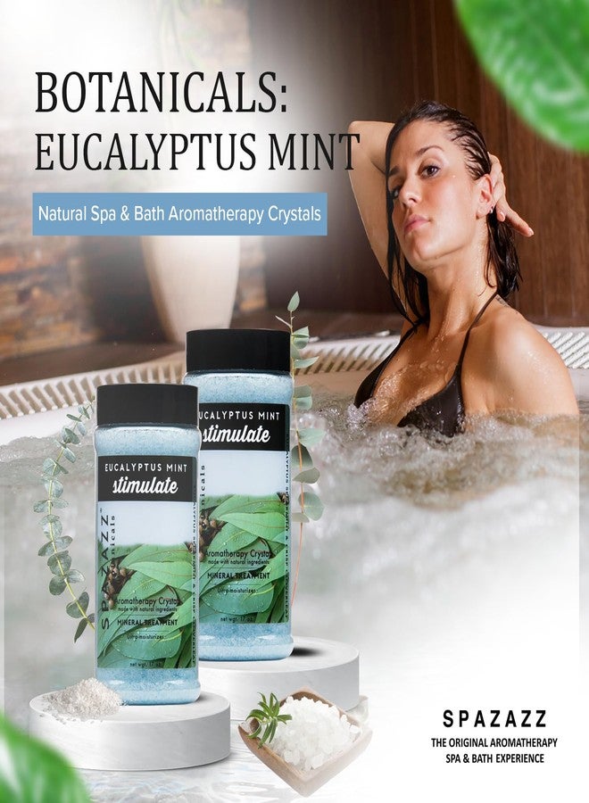 Spazazz Eucalyptus Mint Spa and Bath Crystals - Image 3