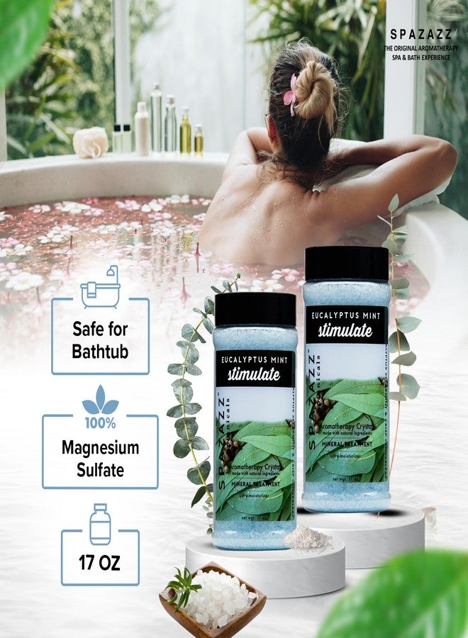 Spazazz Eucalyptus Mint Spa and Bath Crystals - Image 5