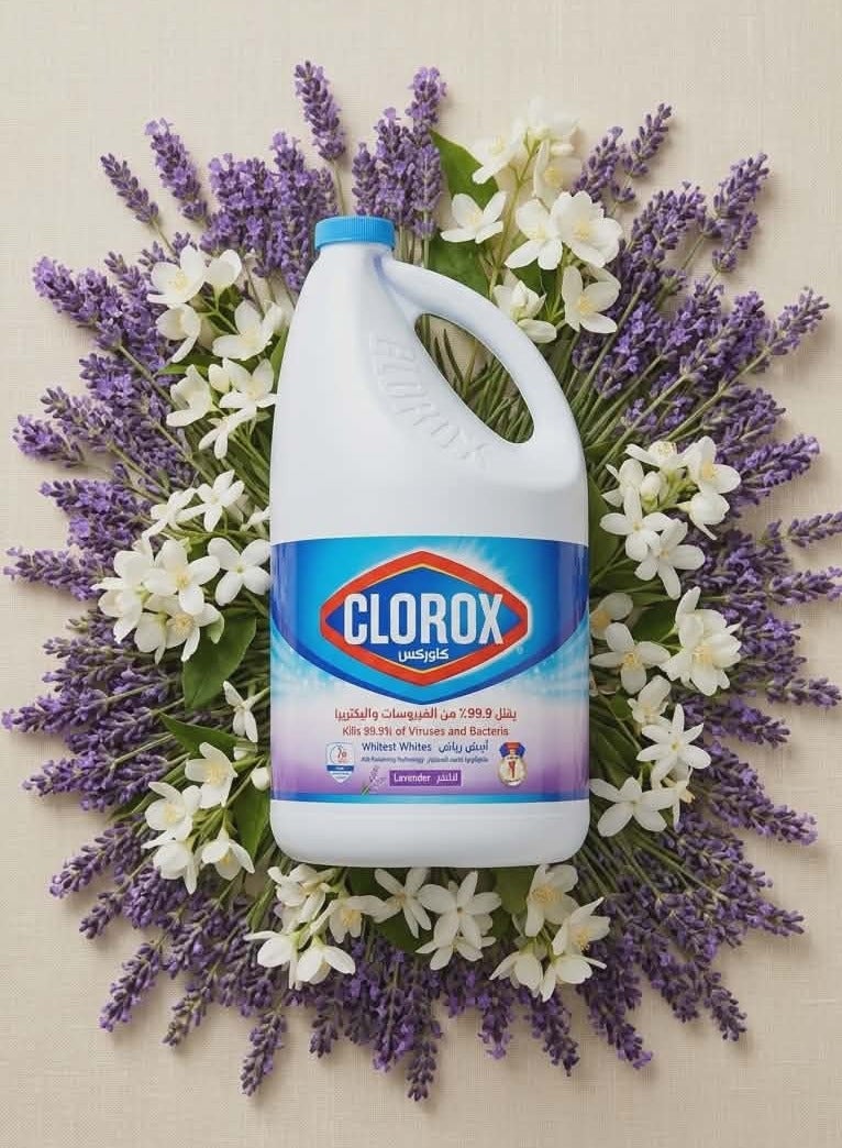 Clorox Scented Bleach with Lavender & Jasmine - 4L - Image 3