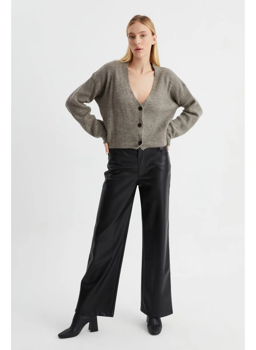 Alexander Gardi V-Neck Buttoned Knitted Cardigan (B22-5753)