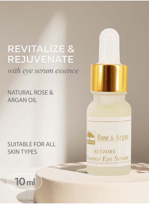 Aroma Essence Eye Serum "Rose & Argan" Restore with Essential Rose and Argan Oils 10 ml