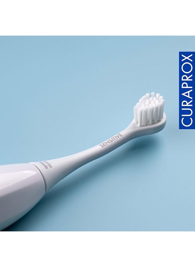 كيورا بروكس كيورابروكس رؤوس استبدال لفرشاة الأسنان الكهربائية الحساسة - Image 2