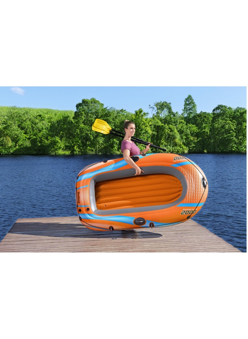 Bestway Kondor Elite 2000 Inflatable Raft Set 1.96m x 1.06m#61141 - Image 3