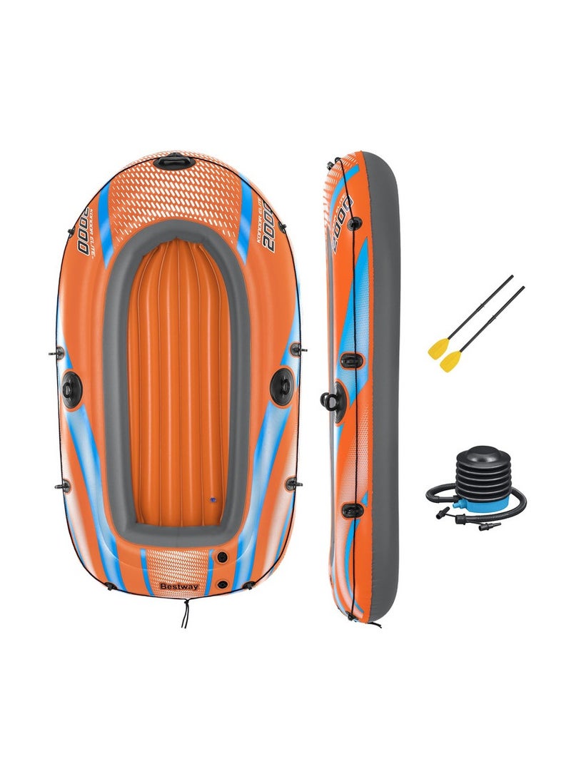 Bestway Kondor Elite 2000 Inflatable Raft Set 1.96m x 1.06m#61141 - Image 2