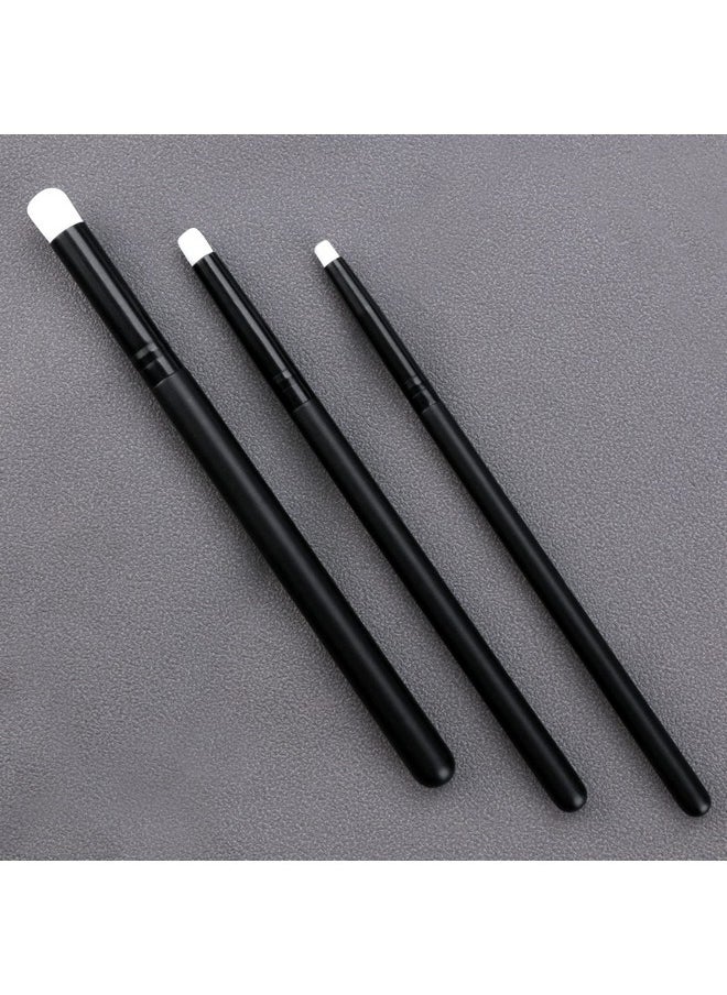 UNIMEIX UNIMEIX Mini Blending Brushes for Card Making, Dry Brush Miniature Painting Background Blender Paint Brushes Small Brushes Detailed Paint Watercolor Brushes (12 Pack)  - Image 5