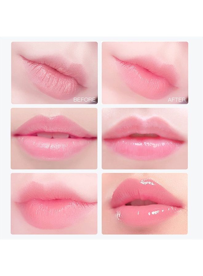 APTKOSSB4OSGN VEZE Lip Masks, Collagen Lip Mask 20 Pcs, Lip Mask for Dry Lips, Lip Masks Skincare, Crystal Lip Pads for Moisturizing, Anti-Wrinkle, Anti-Aging, Firms and Hydrates Lips Red  - Image 5
