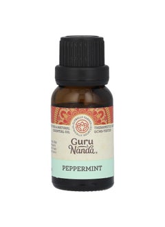 GuruNanda GuruNanda, 100% Pure & Natural Essential Oil, Peppermint, 0.5 fl oz (15 ml)  - Image 1