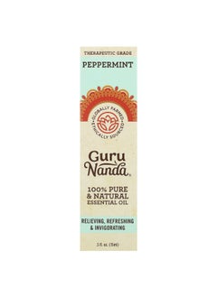 GuruNanda GuruNanda, 100% Pure & Natural Essential Oil, Peppermint, 0.5 fl oz (15 ml)  - Image 2