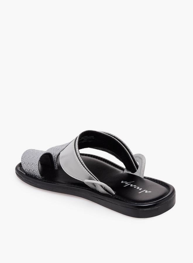 Al Waha Boys Toe Loop Arabic Sandals - Image 4