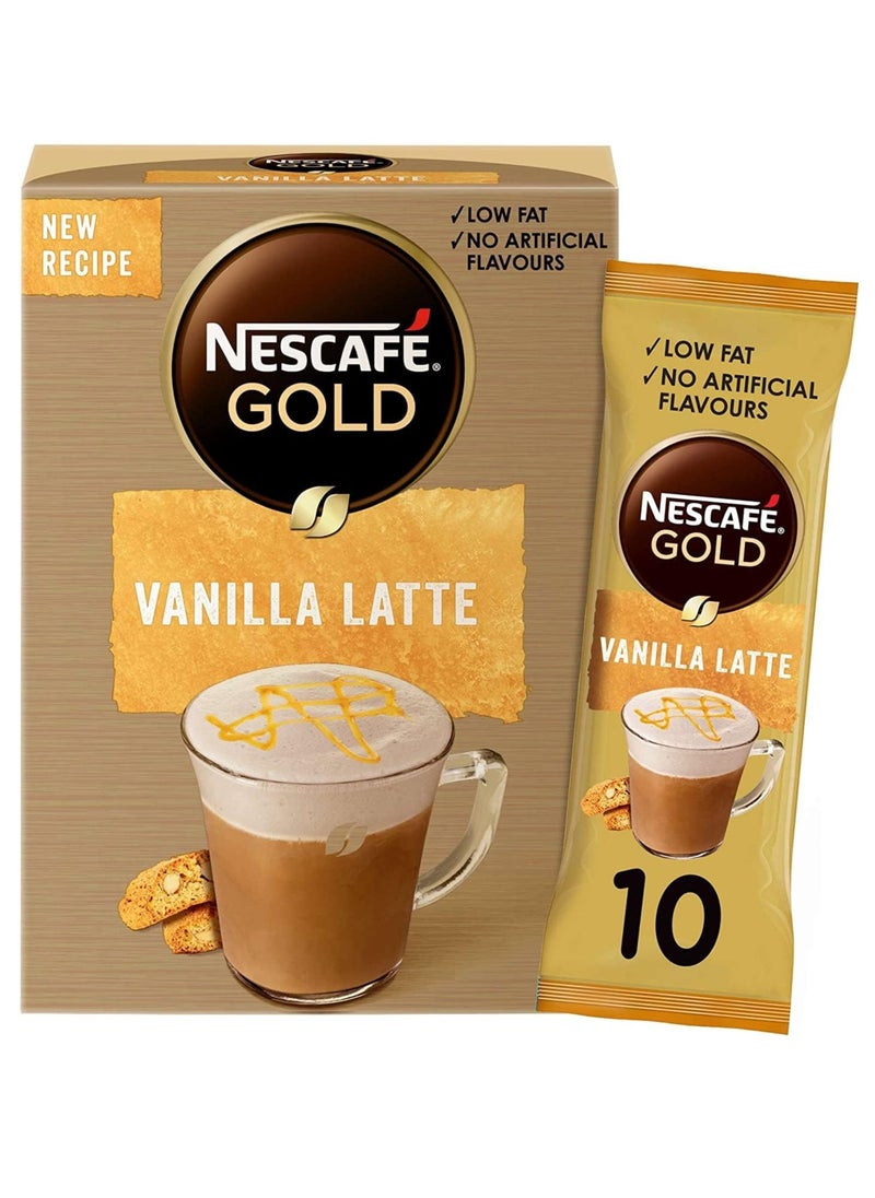 Gold Cappuccino Vanilla Latte Coffee Mix 18.5g (10 Sticks) - pzsku/Z42B0CE3A0962C724A79BZ/45/_/1738609529/beb6bd2a-0695-4e1a-bc1b-c4cd54aa4347