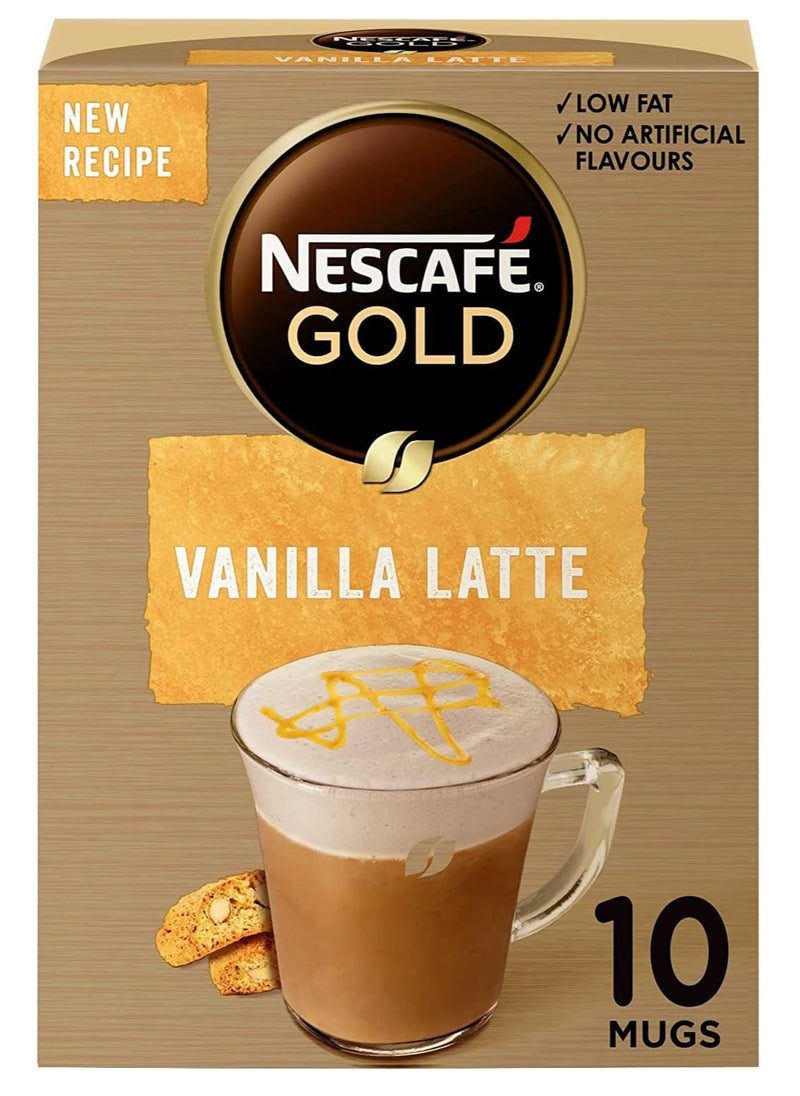 Gold Cappuccino Vanilla Latte Coffee Mix 18.5g (10 Sticks) - pzsku/Z42B0CE3A0962C724A79BZ/45/_/1738609549/e97fb587-87f7-4206-a242-3272b002475d