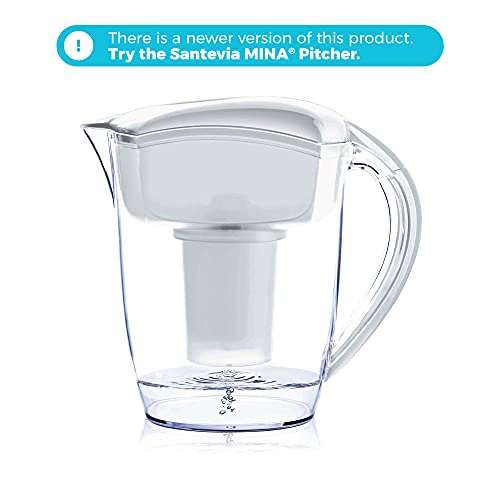 Santevia Water Filter Pitcher Replacement Filter, Single, Compatible with Santevia Classic Pitchers Only, Alkaline, Adds Back Minerals - Image 4