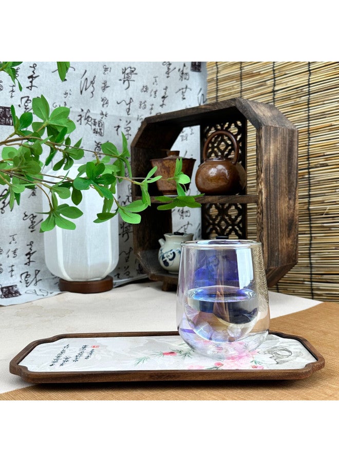 Weimingnuo Electroplated Borosilicate Glass Milk Coffee Cup Oval Colorful Double-layer Home Use 350ml - Image 3
